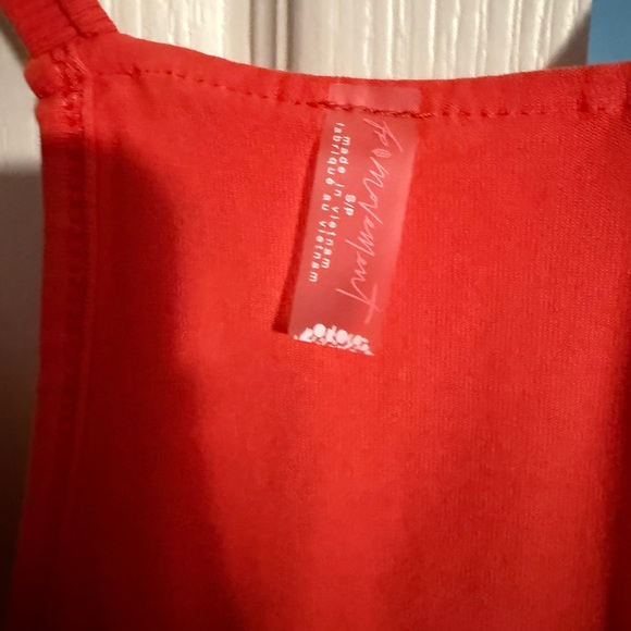 Free People Red Mini Dress - Picture 2 of 2